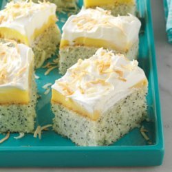 Coconut Poppy Seed Cake