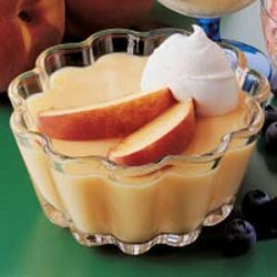 Peach Pudding