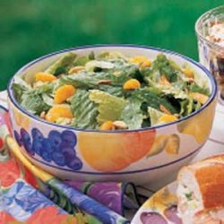 Romaine with Oranges and Almonds