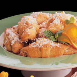 Orange Coconut Crescents