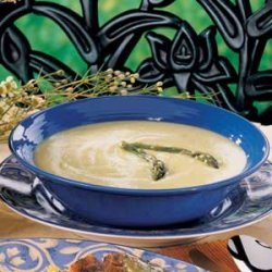 Asparagus Brie Soup