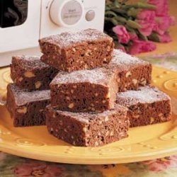 Microwave Brownies