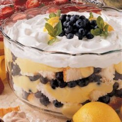 Blueberry Lemon Trifle