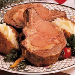 Prime Rib and Potatoes