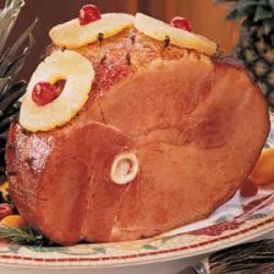 Baked Ham with Pineapple