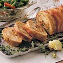 Stuffed Turkey Roll