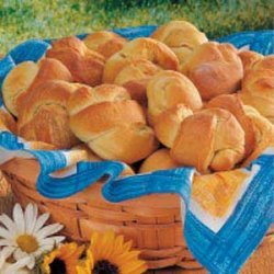 No-Knead Knot Rolls