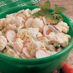 Cauliflower and Radish Salad