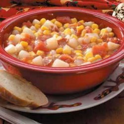 Tomato Corn Chowder