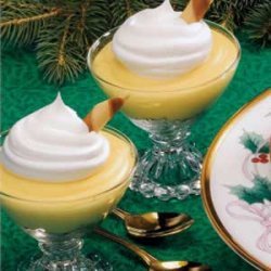 Eggnog Pudding