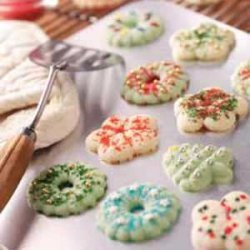 Buttery Spritz Cookies