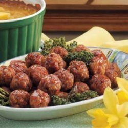 Glazed Ham Balls