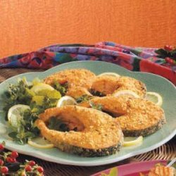 Herbed Salmon Steaks