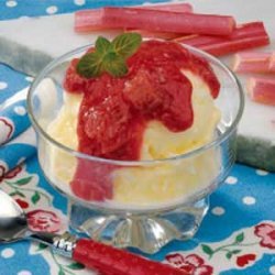 Microwave Rhubarb Sauce