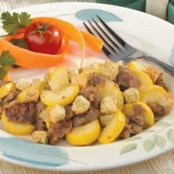 Sausage Squash Skillet