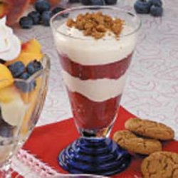 Rhubarb Gingersnap Parfaits