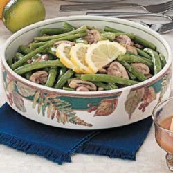 Mushroom Green Beans