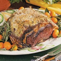 Herbed Rib Roast