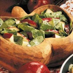 Quick Apple Spinach Salad