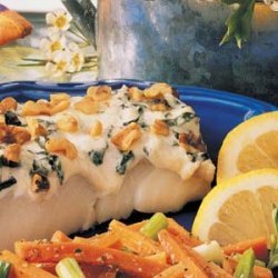 Basil Walnut Fish Fillets