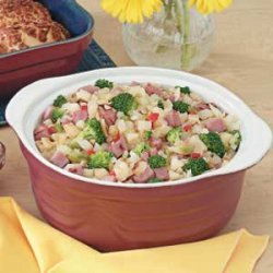 Ham 'n' Broccoli Hash