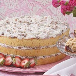 Coconut Cream Torte