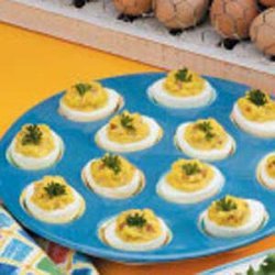 Zippy Deviled Eggs