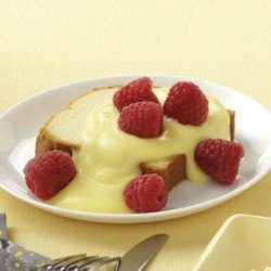 Cake with Lemon Sauce