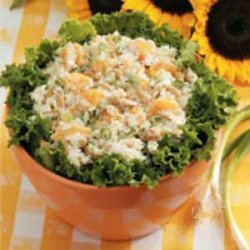 Mandarin Peanut Rice Salad