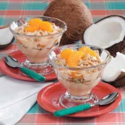 Orange Crunch Yogurt