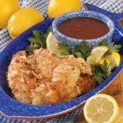 Coconut-Crusted Perch