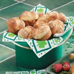 Parmesan Cloverleaf Rolls