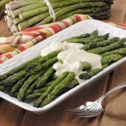 Asparagus with Mustard Sauce