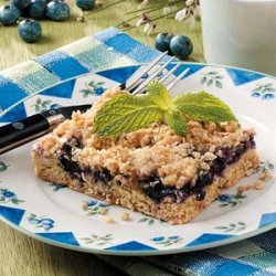 Blueberry Oat Dessert