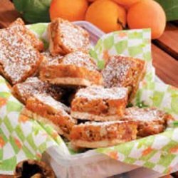 Apricot Walnut Bars