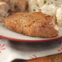 Savory Beer Pork Chops