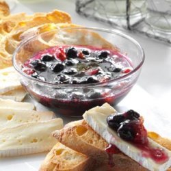 Orange Blueberry Freezer Jam