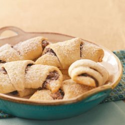 Hazelnut Crescent Rolls