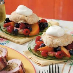 Mixed Fruit Shortcakes