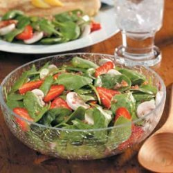 Strawberry Spinach Salad