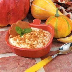 Gingersnap Pumpkin Pudding