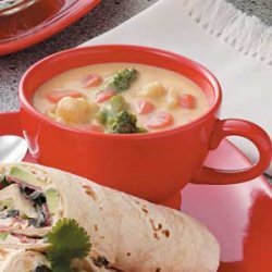 Vegetable Cheese Soup