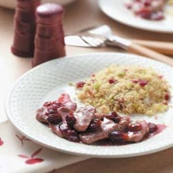 Tenderloin with Cherry Sauce