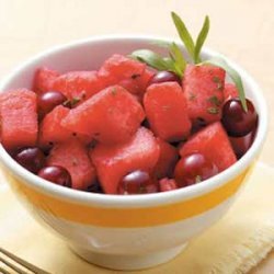 Watermelon Grape Salad