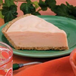 Frozen Orange Cream Pie