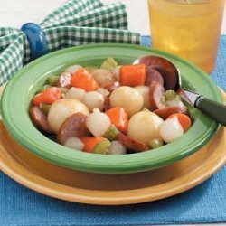 Kielbasa with Veggies