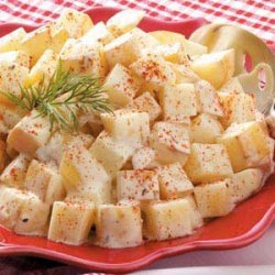 Warm Dill Potato Salad