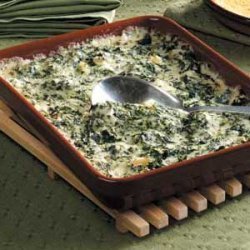 cheesy Spinach Bake