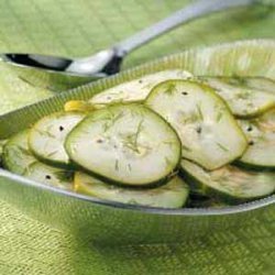 Cucumbers with Dill