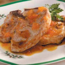 Tangy Apricot Pork Chops